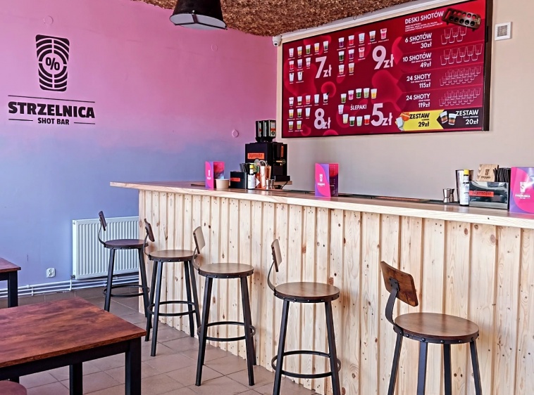 Strzelnica Koktajl & Shot Bar Mrągowo