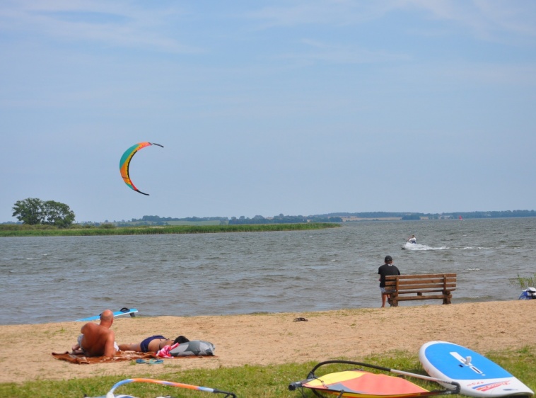 Kitesurfing Mazury
