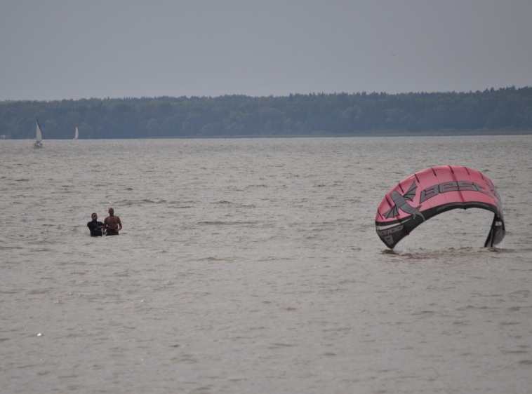 Kitesurfing Mazury